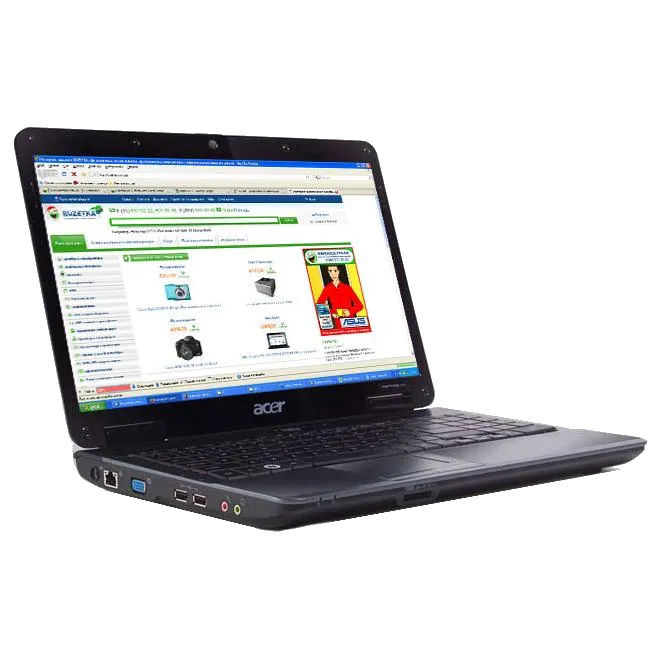 Замена разъема питания Acer 5541