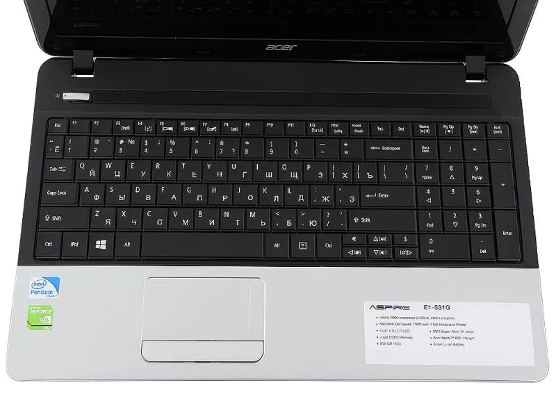 Замена разъема питания Acer Aspire E1-531