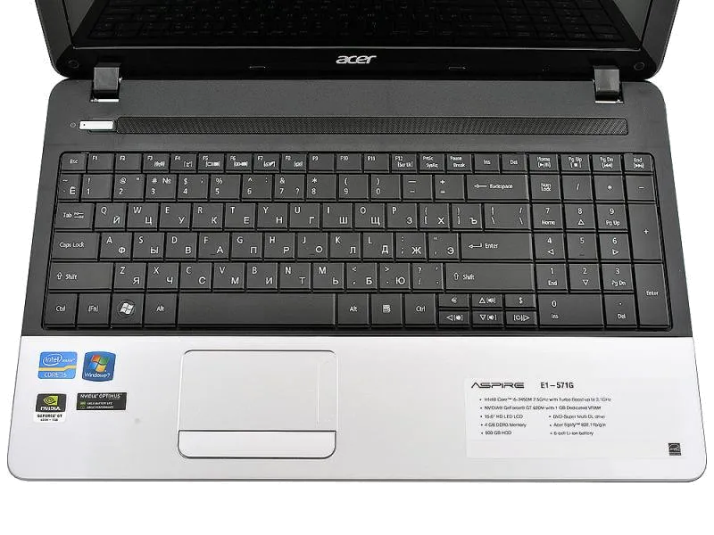Замена разъема питания Acer Aspire E1-571G