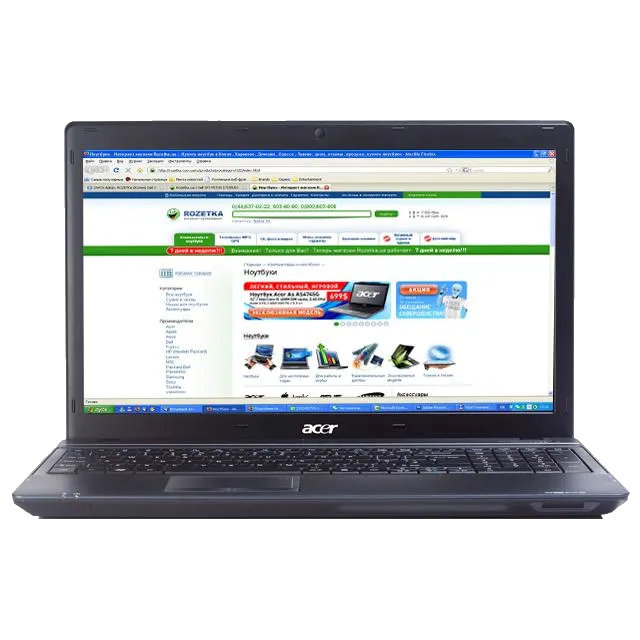 Замена разъема питания Acer TravelMate 5740ZG
