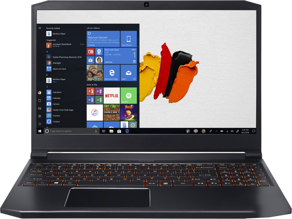 Замена разъема питания Acer ConceptD 5